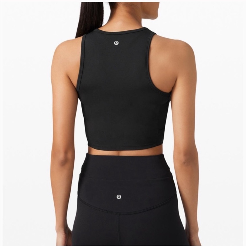 NWT Lululemon Aligned Angles Tank Black Size 6 - Picture 2 of 7